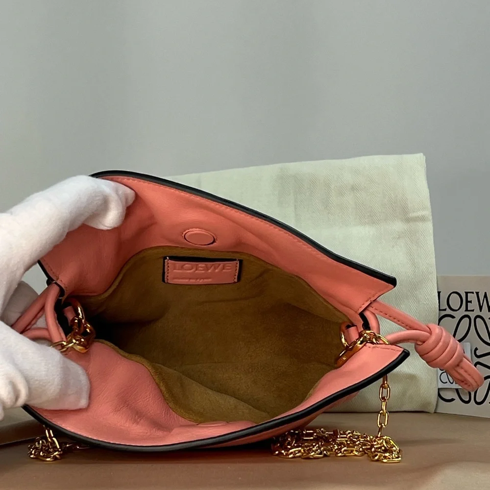 PINK FLAMENCO CLUTCH BAG, NANO SIZE—UNUSED CONDITION—NOT AVAILABLE IN STORES - Picture 9 of 14